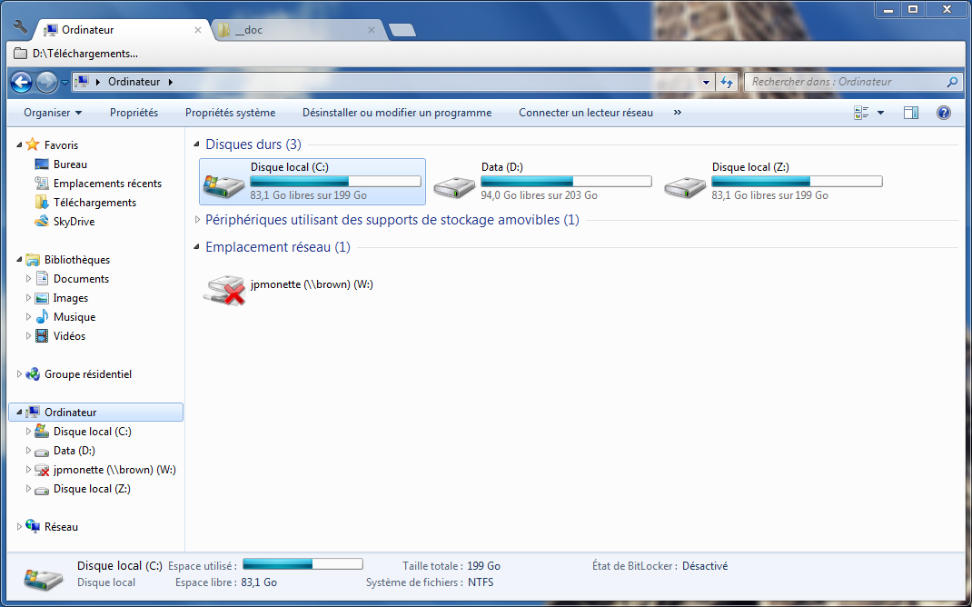 Onglets dans l'explorateur Windows grâce à Clover